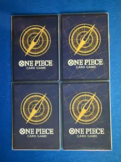 Sengoku One Piece TCG 4-card lot OP07/OP12 Rare+OP06/OP10 Common - ships PWE - Image 2