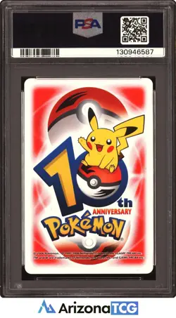 Pokemon 2006 Seel/Dewgong Red 4 Of Diamonds 10th Anniversary Playing Cards PSA 5 - Image 2