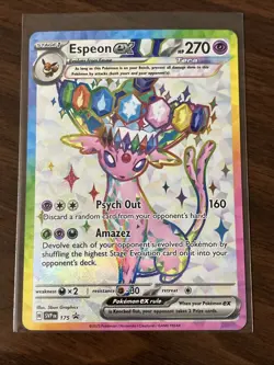 Espeon ex SVP175 Sv: Scarlet & Violet Promo Cards Holo - Image 1