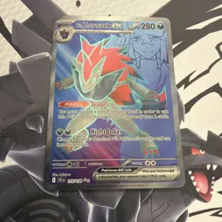 N's Zoroark ex 175/159 Sv09: Journey Together Holo Full Art Pokemon Card - Image 1