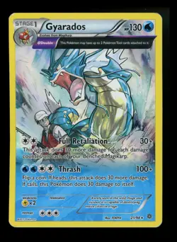 #3 Gyarados 21/98 Ancient Origins 2015 Holo Rare Pokemon Card TCG - Image 1