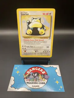 Snorlax - 30/130 - Pokemon Base Set 2 Rare Card WOTC Non Holo - Image 1