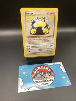 Snorlax - 30/130 - Pokemon Base Set 2 Rare Card WOTC Non Holo - Image 3