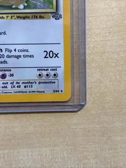 Pokemon TCG Kangaskhan Jungle Holo Rare Card 5/64 - Image 2