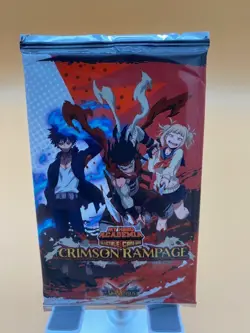 My Hero Academia CCG Crimson Rage Sealed 10 Card Pack - 2021 Universus - Image 1