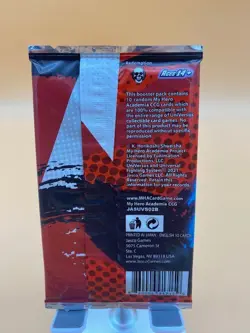 My Hero Academia CCG Crimson Rage Sealed 10 Card Pack - 2021 Universus - Image 2