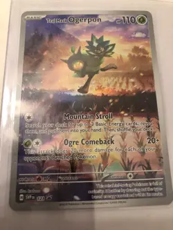 Teal Mask Ogerpon 123 Sv: Scarlet & Violet Promo Cards Holo - Image 1