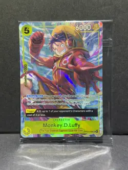 Monkey.D.Luffy (Illustration Box Vol.3) OP07-109 One Piece Promotion Cards Foil - Image 1