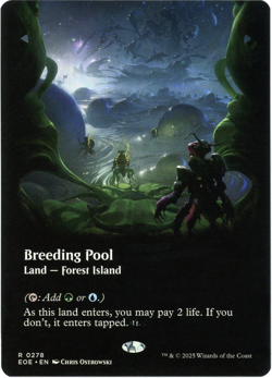 Breeding Pool (Borderless) - 0278 - Edge of Eternities - MTG - NM/M - Image 1