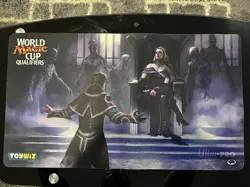 Ultra Pro World Magic Cup Qualifiers Playmat Magic the Gathering Jace Liliana - Image 1