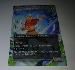 Aang At The Crossroads Borderless Avatar The Last Airbender Regular NM MTG Magic - Image 2