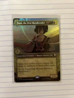 Toph, the First Metalbender (Showcase) Avatar: The Last Airbender Foil MTG NM - Image 1