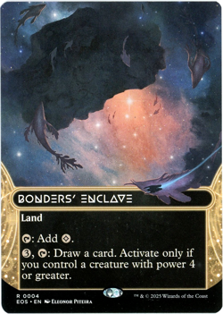Bonders' Enclave (Borderless) - 0004 - Edge of Eternities - MTG English NM/M - Image 1