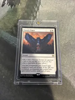 MTG Dawn's Truce - Bloomburrow (BLB) #9 Magic the Gathering - Image 3