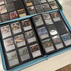 MTG Binder Lot - 2 BINDERS - Mythics, Rares, Foils, Full Art, 400+ - Commander - Image 3