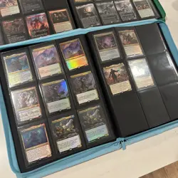 MTG Binder Lot - 2 BINDERS - Mythics, Rares, Foils, Full Art, 400+ - Commander - Image 4