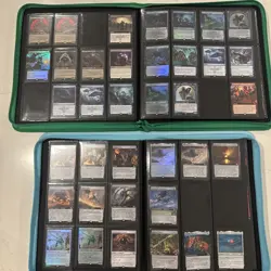 MTG Binder Lot - 2 BINDERS - Mythics, Rares, Foils, Full Art, 400+ - Commander - Image 5