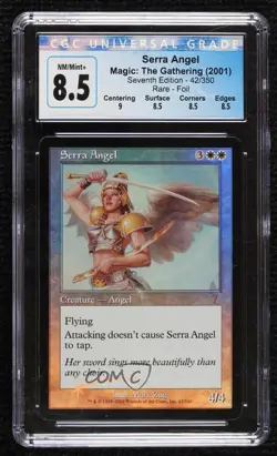 Serra Angel Foil Magic: 7th Edition CGC 8.5 2001 - Image 1