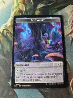 Mutavault | Elk - NONFOIL Double Sided Token - Lorwyn Eclipsed MTG - Image 2