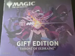 MTG THRONE of ELDRAINE GIFT EDITION BUNDLE ENGLISH SEALED COLLECTOR PACK INSIDE 630509897247 - Image 1