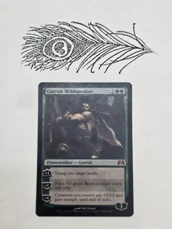 Garruk Wildspeaker X1 Dual Of The Planeswalkers Foil Mtg - Image 1
