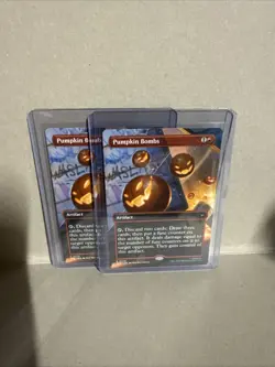 2x Pumpkin Bombs (Borderless) Marvel's Spider-Man: Eternal-Legal Regular - Image 1
