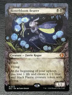 Bitterbloom Bearer 0310 - Showcase Rare - Magic the Gathering Lorwyn Eclipsed NM - Image 1