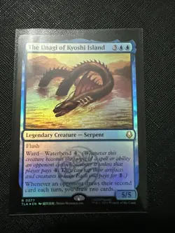 The Unagi of Kyoshi Island - FOIL (TLA 0077) MTG Avatar: The Last Airbender - Image 1