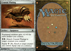 Magic the Gathering -MTG- Cranial Plating LP - Image 1