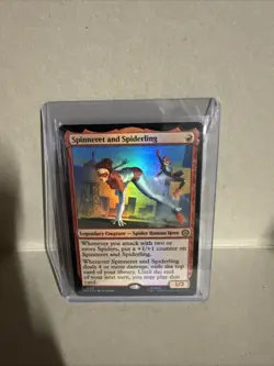 Spinneret and Spiderling Marvel's Spider-Man Foil - Image 1