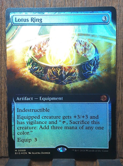 MTG❤ Lotus Ring (Extended Art) Outlaws of Thunder Junction: the Big Score NM❤ - Image 1
