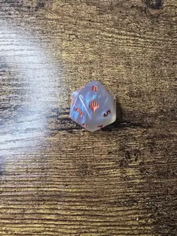 1x Oversized Spindown D20 Die - MTG Avatar: The Last Airbender Dice Life Counter - Image 2