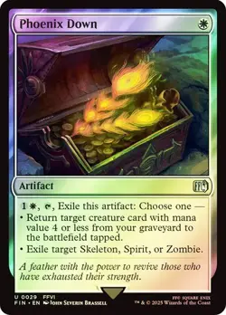 NM Foil Phoenix Down, MTG, Final Fantasy, Magic the Gathering, 29 - Image 1