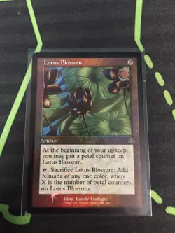 MTG Magic The Gathering Lotus Blossom Foil DMR Rare Retro Frame Artifact - Image 1