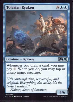 Tolarian Kraken - Rare - Core Set 2021 - Magic MTG - NM - Image 1