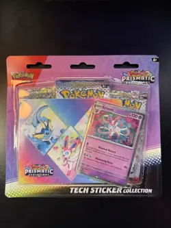 Pokemon TCG Prismatic Evolutions Tech Sticker Collection 2x - Image 2