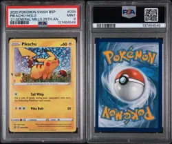Pikachu SWSH039 - 2021 General Mills 25th Anniversary Promo - PSA 9 - Image 3