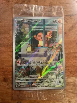 Pokemon TCG Obsidian Flames Charmander #044 SVP Black Star Promo Card, Sealed - Image 1