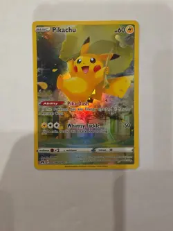 Pikachu GG30/GG70 Pokemon TCG Crown Zenith Ultra Rare Full Art NM - Image 1