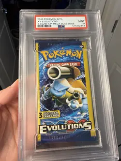 2016 Pokemon XY Evolutions 3 Card Pack Charizard Blastoise Raichu Venusaur PSA 9 - Image 3