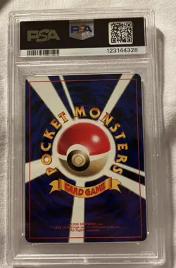1999 Pokemon Japanese CD Promo Mewtwo Glossy #150 PSA 8 - Image 2