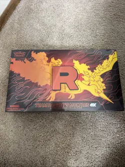Pokemon TCG Team Rockets Moltres EX Ultra-premium Collection - Image 1