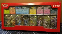 Pokemon TCG: Prismatic Evolutions Costco Mini Tins 8 Pack w/Promos - NEW/SEALED - Image 1