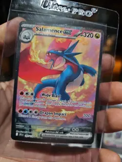 Salamence Ex 187/159 - SIR - SV09: Journey Together - Pokemon TCG - Image 1
