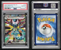 Dragapult ex Special Illustration Rare Pokemon Prismatic Evolutions PRE PSA 10 - Image 3