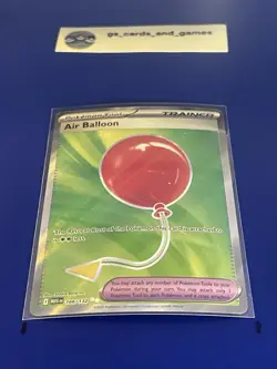 Air Balloon 166/132 Full Art Holo - Me01: Mega Evolution - Pokemon TCG - Image 3