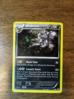 Pokemon Umbreon XY96 Black Star Promo-Holo Rare- 2016 - Image 2