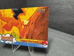 Pokemon TCG: 1999 Topps Pokemon tthe First Movie Trapped Charizard (Blue logo) - Image 3