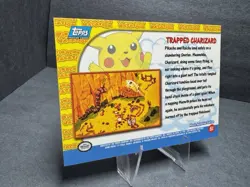 Pokemon TCG: 1999 Topps Pokemon tthe First Movie Trapped Charizard (Blue logo) - Image 5