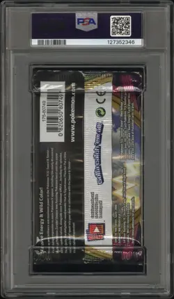 2020 Pokemon Sword & Shield Vivid Voltage Booster Pack Gigantamax Pikachu PSA 8 - Image 2